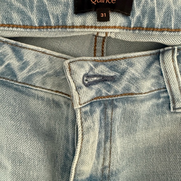 Quince Bella Stretch Relaxed Straight Jeans - Picture 2 of 3